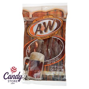 A&W Root Beer Licorice Twists Bags - 6ct