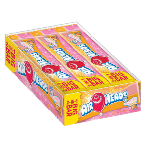 Airheads Big Bar 2 in 1 Lemonade and Orange - 24ct