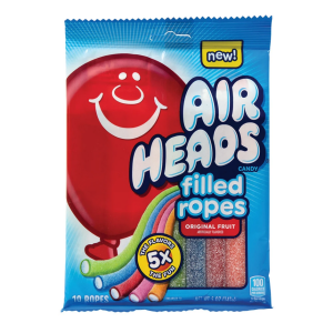 Airheads Filled Ropes 5oz Peg Bags - 12ct