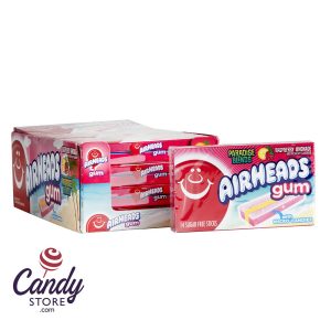 Airheads Raspberry Lemonade Sugar Free Gum 14-Piece - 12ct