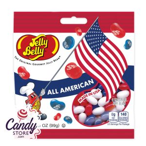 All American Jelly Belly Jelly Beans 3.5oz Bags - 12ct
