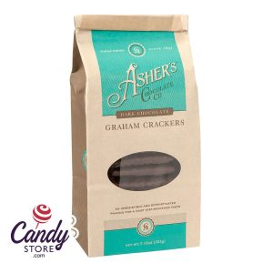 Dark Chocolate Asher's Graham Crackers Bag - 12ct