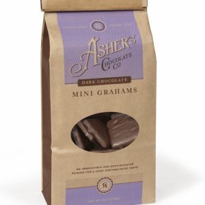 Asher's Dark Chocolate Mini Grahams Coffee Bags - 12ct