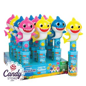 Baby Shark Light Up Talker w Candy - 12ct