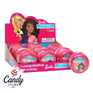 Barbie Yoyo Mania Toy Yoyo w Candy - 12ct