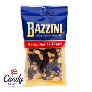 Raisin Nut Party Mix Bazzini 3oz Peg Bags - 12ct