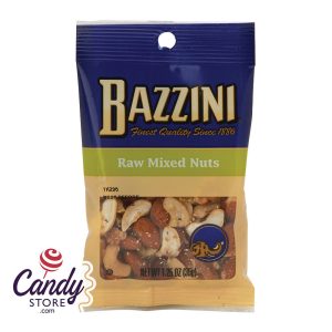 Raw Mixed Nuts Bazzini 1.5oz Peg Bags - 12ct