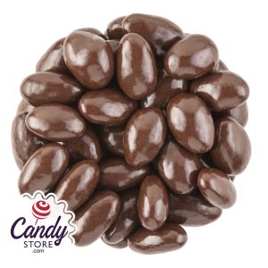 Belgian Dark Chocolate Almonds - 10lb Bulk