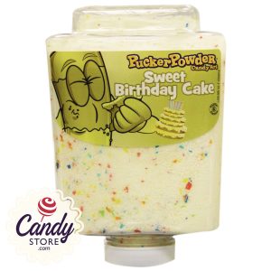 Birthday Cake Pucker Powder Candy Art - 9oz Bottle