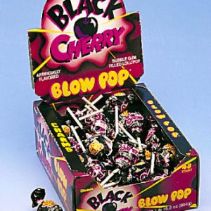 Black Cherry Blow Pops - 48ct