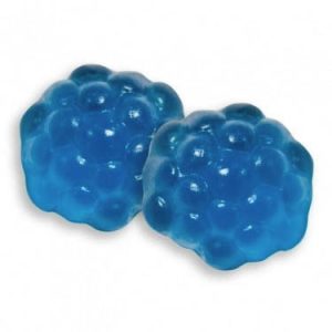 Blue Raspberry Gummi Candy Berries - 5lb