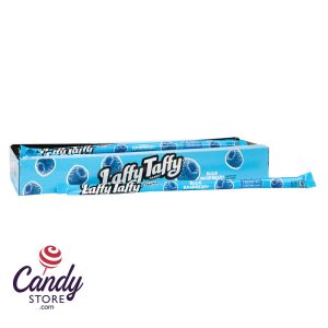 Blue Raspberry Laffy Taffy Ropes - 24ct