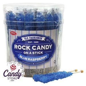 Blue Rock Candy Crystal Sticks - 36ct Jar