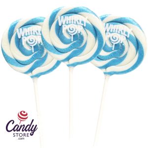 Blue Whirly Pops - 24ct Displays
