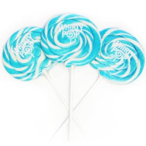 Blue Whirly Pops - 60ct