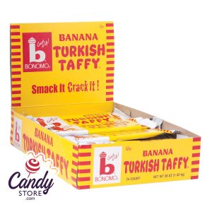 Bonomo Turkish Taffy Banana - 24ct