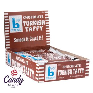 Bonomo Turkish Taffy Chocolate - 24ct