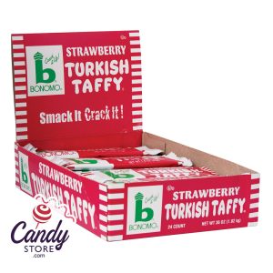 Bonomo Turkish Taffy Strawberry - 24ct