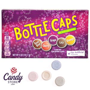 Bottle Caps Candy Theatre Boxes 5oz - 10ct
