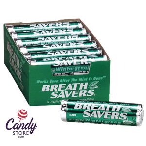 Wintergreen Breath Savers - 24ct
