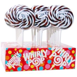 Brown Whirly Pops - 24ct Displays