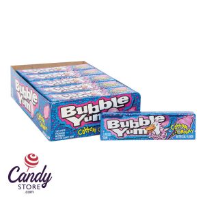 Bubble Yum Cotton Candy Bubble Gum - 18ct