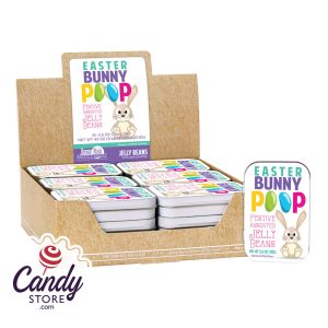 Bunny Poop Jelly Beans Candy - 18ct Tins