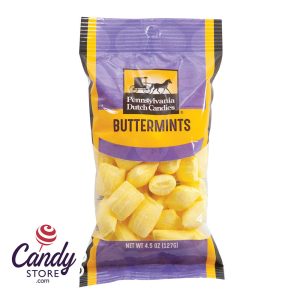 Buttermints Peg Bags Clear Window - 12ct