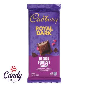 Cadbury Black Forest Cake Royal Dark Chocolate Bars - 14ct