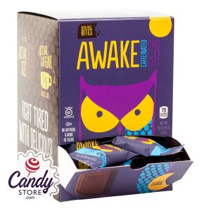 Caffeinated Awake Bites Dark Chocolate - 50ct