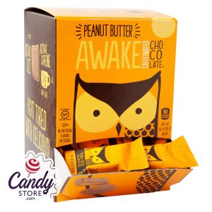 Caffeinated Awake Bites Peanut Butter 0.58oz Changemaker - 50ct