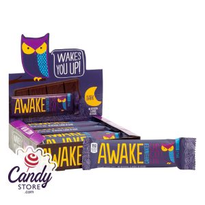 Caffeinated Awake Dark Chocolate 1.34oz Bar - 12ct