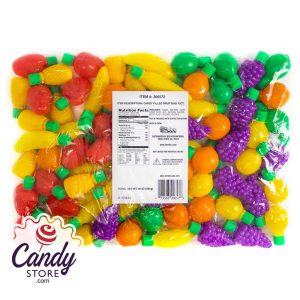 Candy Filled Plastic Fruits - 72ct
