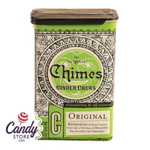 Chimes Original Ginger Chews 2oz Tin - 20ct
