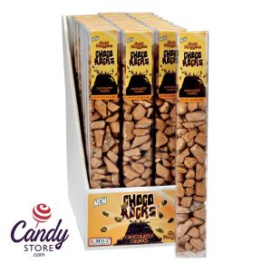 Choco Rocks Gold Nuggets 3oz Tube - 12ct