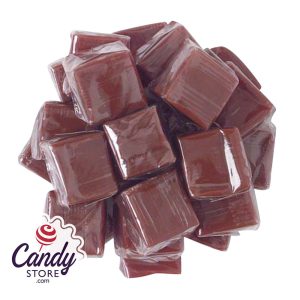 Chocolate Caramel Squares Candy - 5lb Bulk