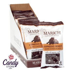 Chocolate Espresso Beans Marich Bags - 12ct