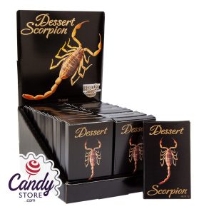 Real Scorpion Chocolate Candy Dessert Scorpion - 24ct