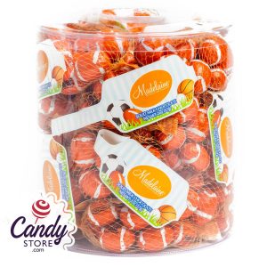 Chocolate Sports Balls Mesh Bags Madelaine - 24ct