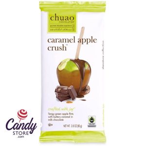 Chuao Caramel Apple Crush Milk Chocolate Bars - 12ct