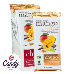 Chuao Dark Chocolate Totally Tangy Mango 2.8oz Bar - 12ct