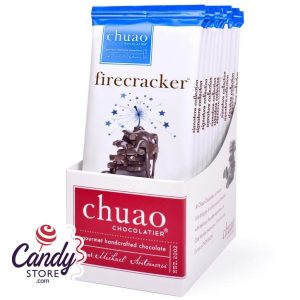 Chuao Firecracker Dark Chocolate Bars - 12ct