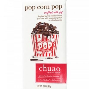 Chuao Milk Chocolate Pop Corn Pop Bars - 12ct