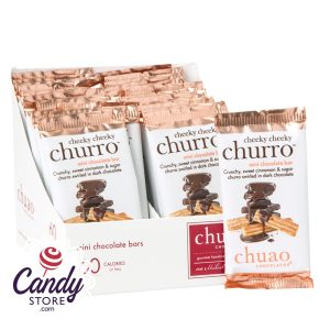 Chuao Mini Dark Chocolate Cheeky Cheeky Churro 0.39oz Bar - 24ct