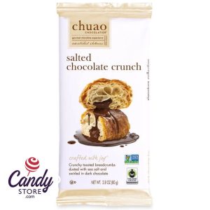 Chuao Salted Chocolate Crunch Bar - 12ct