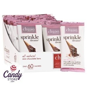 Chuao Sprinkle Dreams Mini Chocolate Bar 0.39oz - 24ct