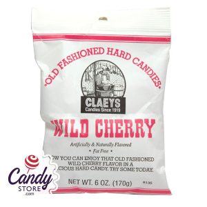 Claey's Wild Cherry Drops 6oz Bag - 24ct