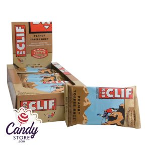 Clif Bar Peanut Toffee Buzz 2.4oz Bar - 12ct