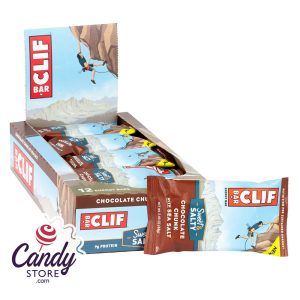 Clif Bar Sweet & Salty Chocolate Sea Salt 2.4oz Bar - 12ct