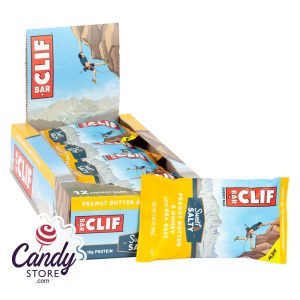 Clif Bar Sweet & Salty Peanut Butter Honey Sea Salt 2.4oz Bar - 12ct